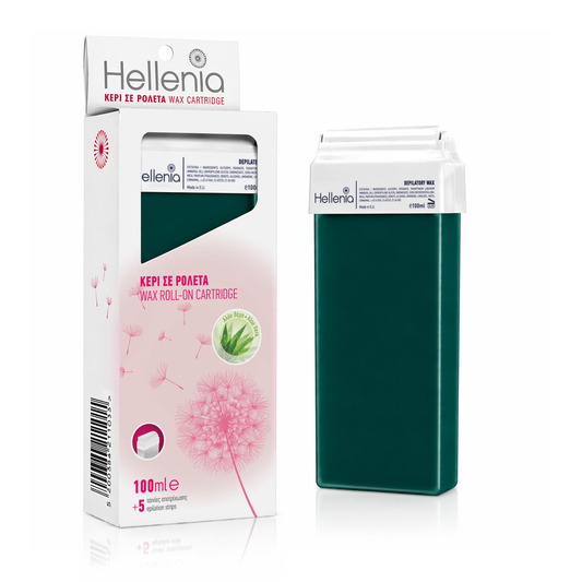 Wax Roll-On Cartridge + Strips Kit